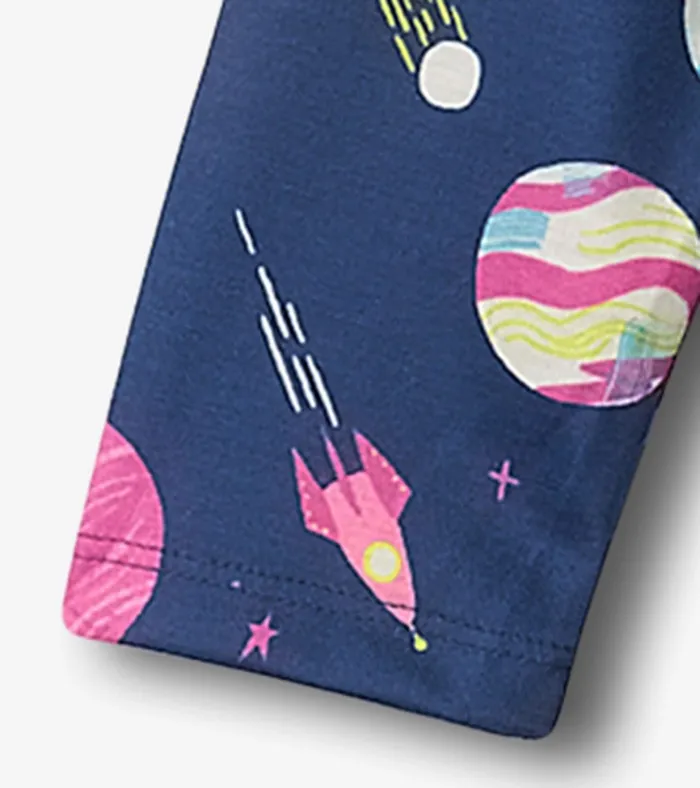 Hatley Interstellar Long Sleeve Girls Nightgown Girls Sleepwear
