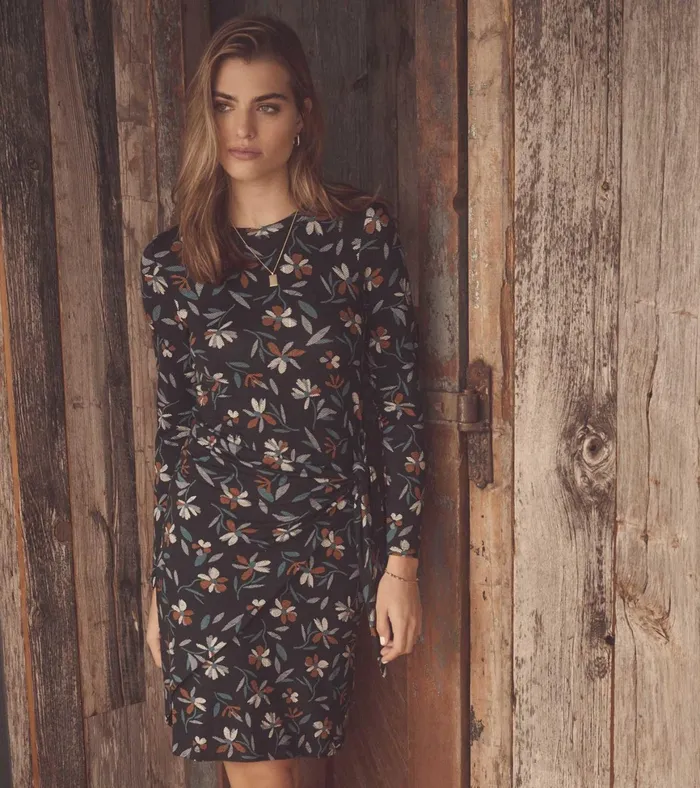 Hatley Wrap Dress 8211 Deconstructed Floral Women Dresses