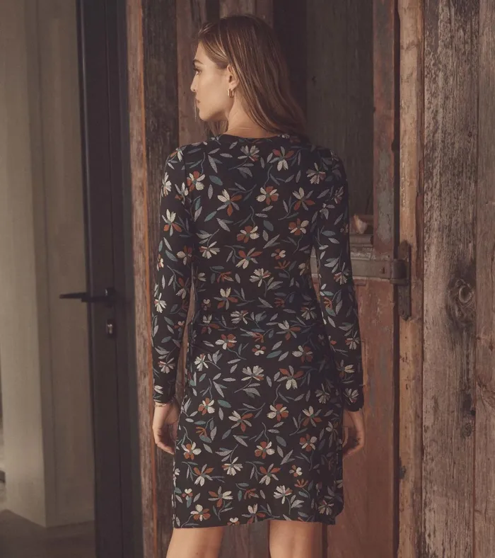 Hatley Wrap Dress 8211 Deconstructed Floral Women Dresses
