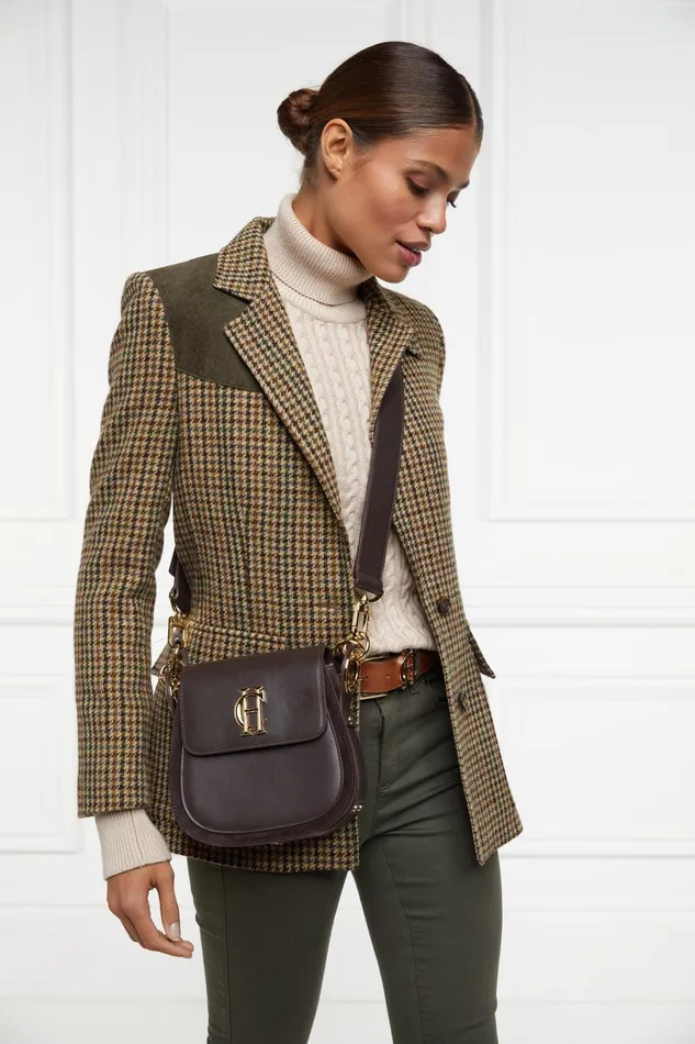 Holland Cooper Bags Women Chelsea Saddle Bag Chocolate