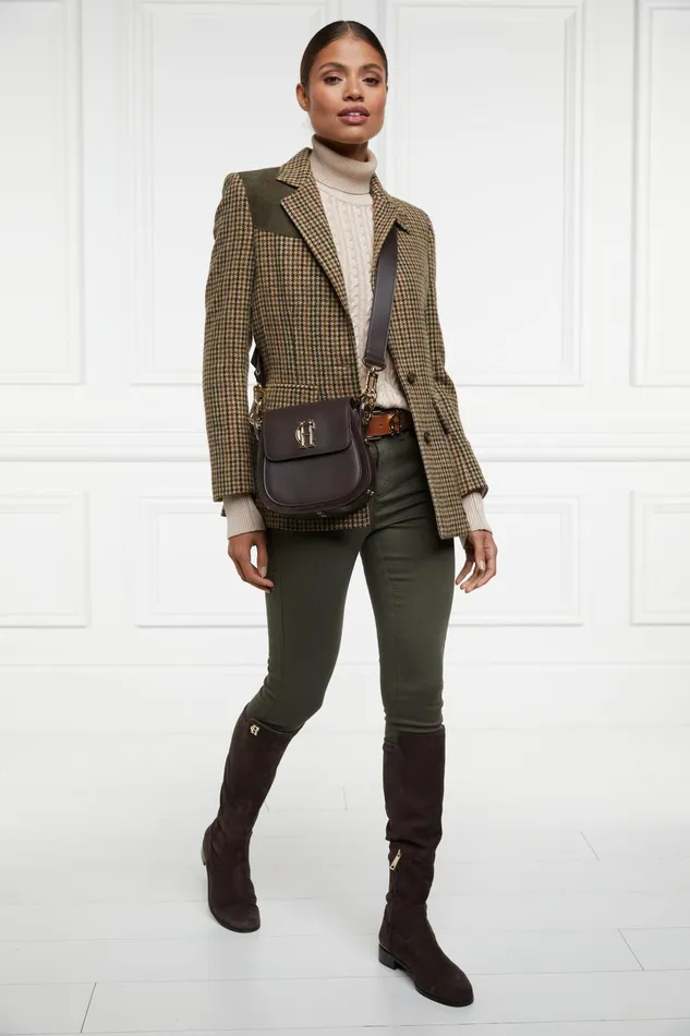 Holland Cooper Bags Women Chelsea Saddle Bag Chocolate