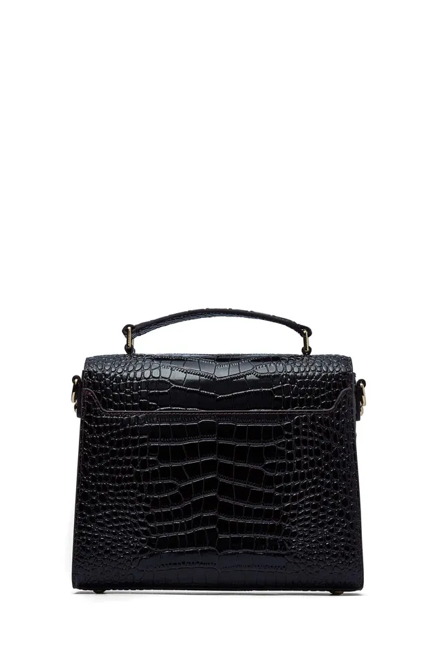 Holland Cooper Bags Women Cheltenham Bag Rich Chocolate Croc