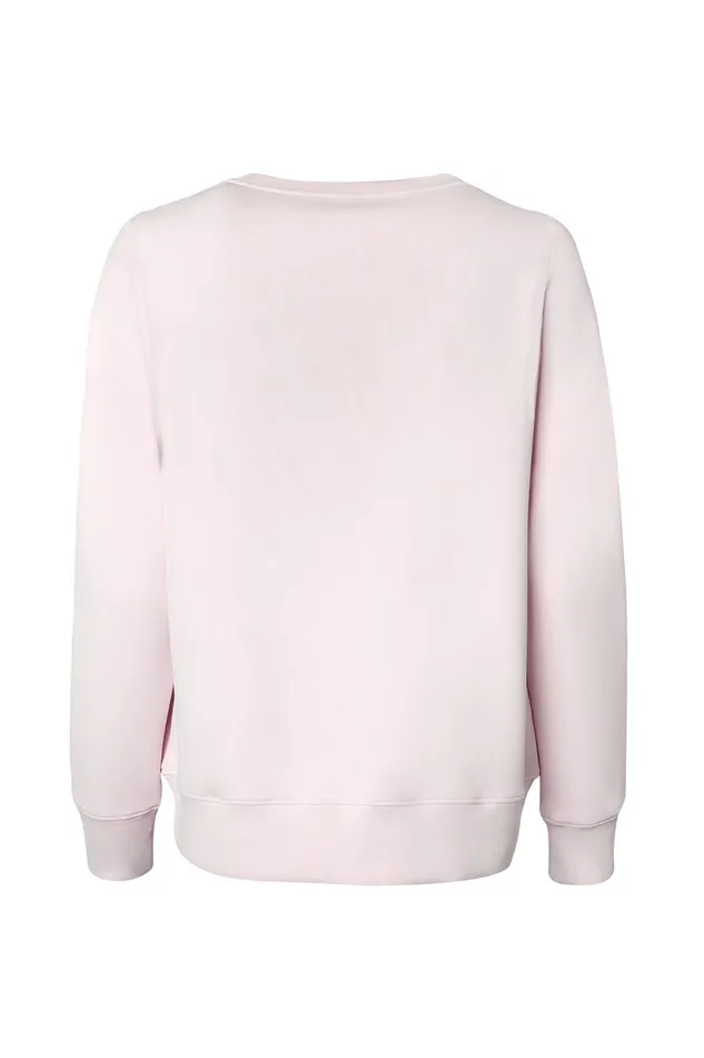 Holland Cooper Hoodies and Sweatshirts Women Crystal Crew Neck Sweat Blush Holland Cooper Hoodies and Sweatshirts Women Crystal Crew Neck Sweat Blush