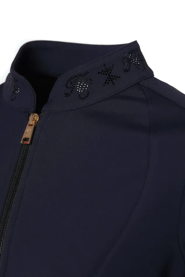 Holland Cooper Jackets Women Crystal Zip Jacket Ink Navy Holland Cooper Jackets Women Crystal Zip Jacket Ink Navy