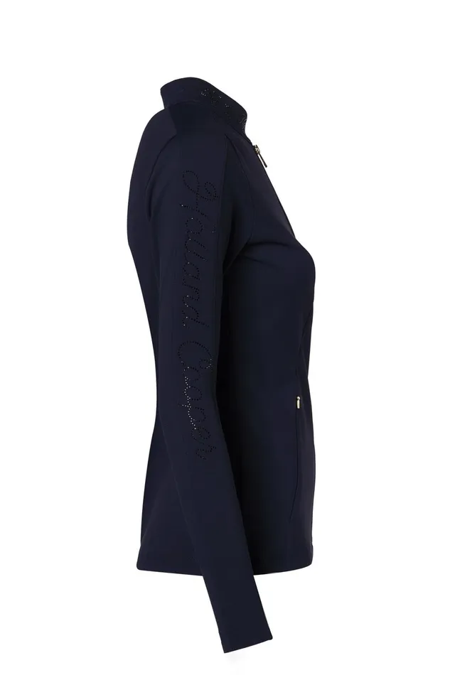 Holland Cooper Jackets Women Crystal Zip Jacket Ink Navy Holland Cooper Jackets Women Crystal Zip Jacket Ink Navy