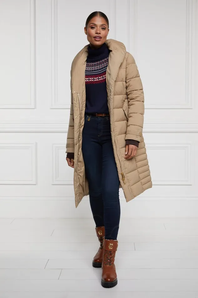 Holland Cooper Knitwear Women Whistler Roll Neck Knit Ink Navy Holland Cooper Knitwear Women Whistler Roll Neck Knit Ink Navy