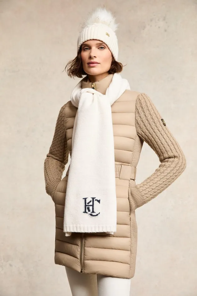 Holland Cooper Scarves Women Elle Scarf Ecru