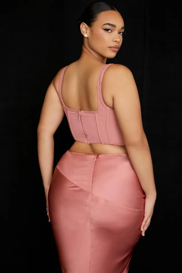 House Of CB EdettaRose Mesh Corset 8211 SALE Rose Women Corsets