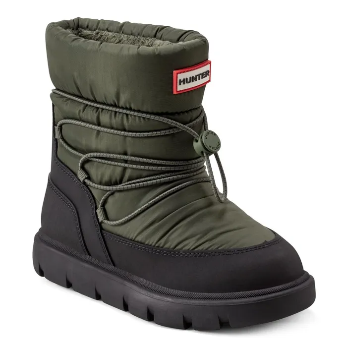 Hunter Boots Big Kids Cozy Lug Sole Insulated Waterproof Snow Boots Medium Green Kids Insulated and Snow Boots Hunter Boots Big Kids Cozy Lug Sole Insulated Waterproof Snow Boots Medium Green Kids Insulated and Snow Boots