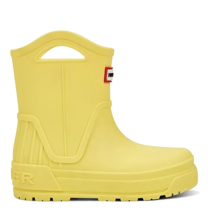 Hunter Boots Little Kids Georgey Waterproof Rain Boots Yellow Kids Rain Boots