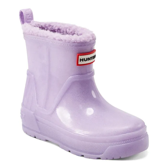 Hunter Boots Little Kids Gracey Insulated Waterproof Rain Boots Light Purple Kids Insulated and Snow Boots