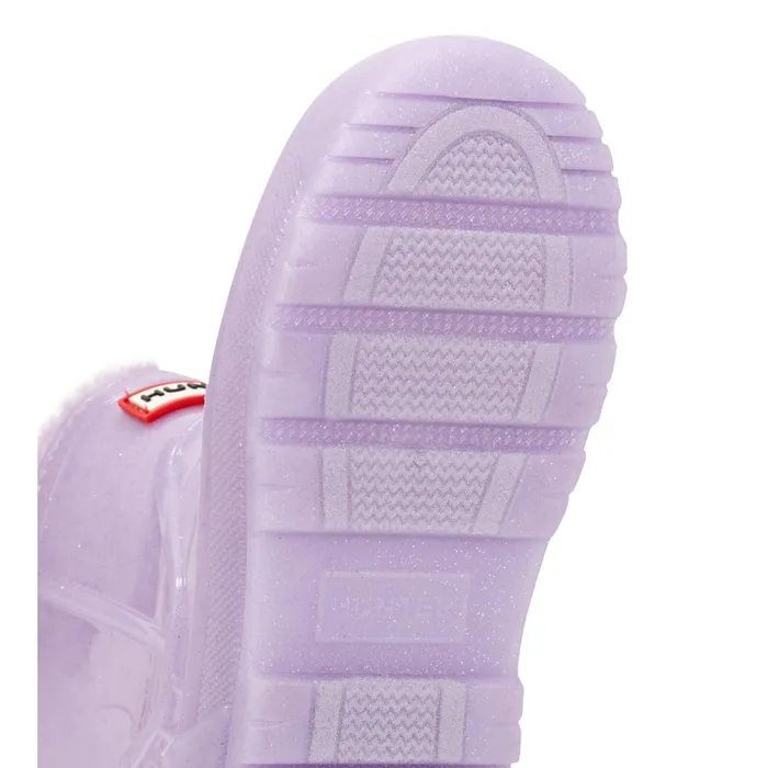 Hunter Boots Little Kids Gracey Insulated Waterproof Rain Boots Light Purple Kids Insulated and Snow Boots