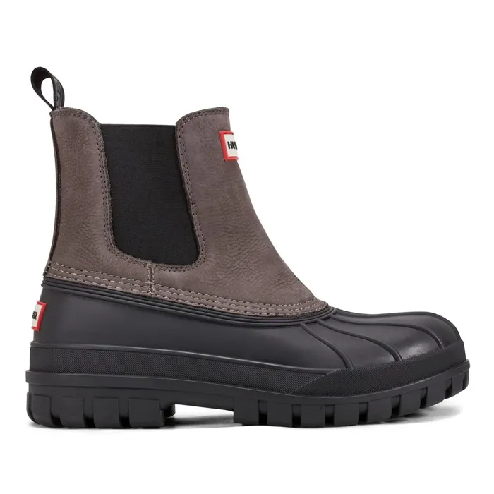 Hunter Boots Suffolk Insulated Waterproof Duck Boots Greyblack Men Insulated and Snow Boots Hunter Boots Suffolk Insulated Waterproof Duck Boots Greyblack Men Insulated and Snow Boots