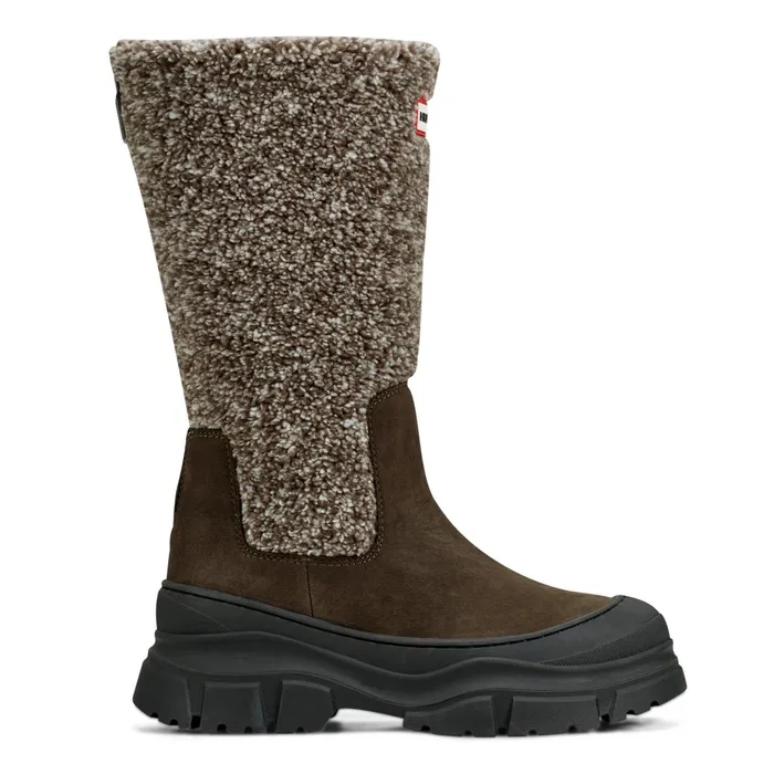 Hunter Boots Tisha Lug Sole Waterproof Snow Boots Medium Gray Women Insulated and Snow Boots Hunter Boots Tisha Lug Sole Waterproof Snow Boots Medium Gray Women Insulated and Snow Boots