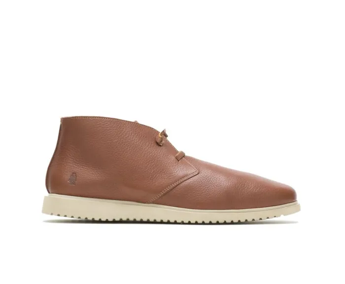 Hush Puppies Boots Men Everyday Chukka Cognac Leather