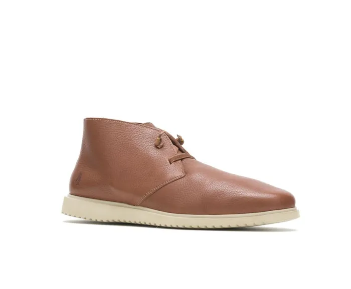 Hush Puppies Boots Men Everyday Chukka Cognac Leather Hush Puppies Boots Men Everyday Chukka Cognac Leather