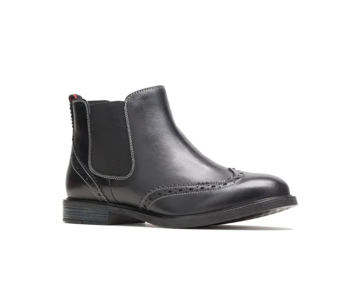 Hush Puppies Boots Women Bailey Chelsea Boot Black Leather
