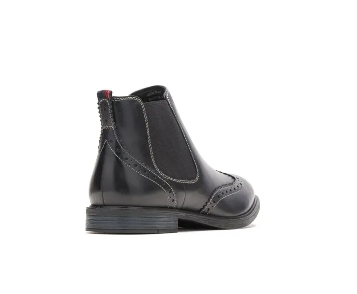Hush Puppies Boots Women Bailey Chelsea Boot Black Leather