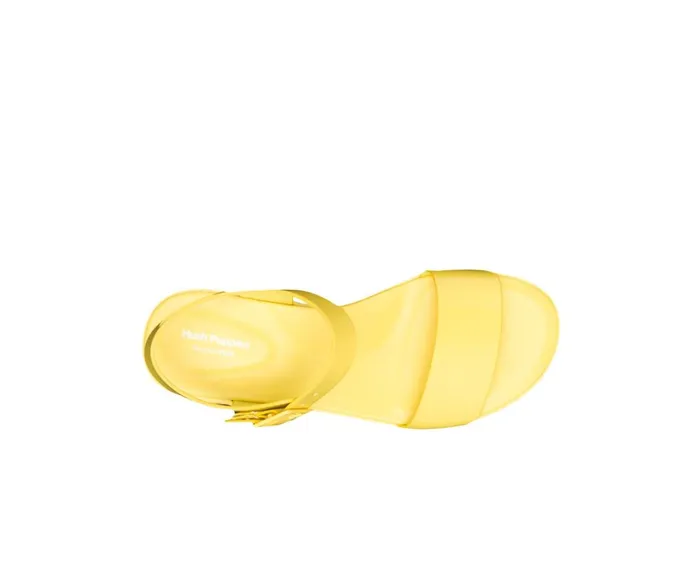 Hush Puppies Sandals Women Brite Jells Quarter Strap Sandal Sun Yellow