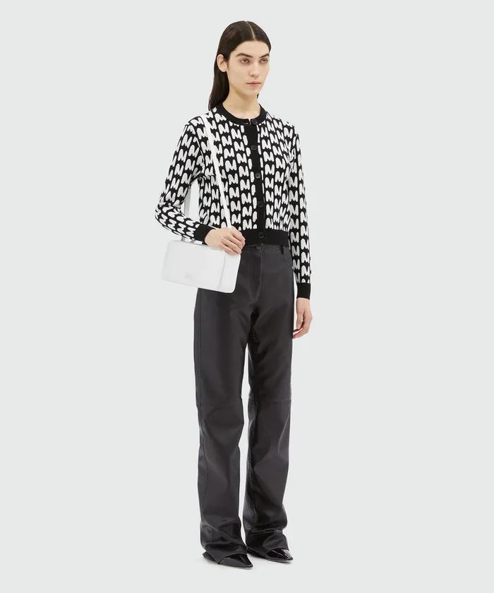 Jacquard 034Themwave034 Cardigan Women MSGM Knitwear