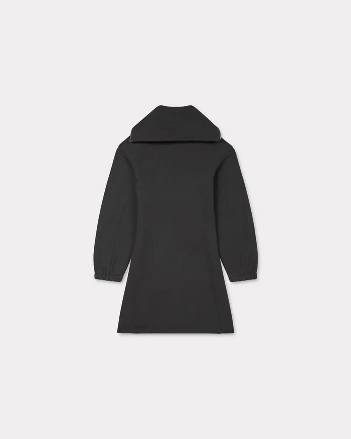 Kenzo Dresses And Skirts Women 039Boke Flower 20039 Embroidered Sweatshirt Dress Black