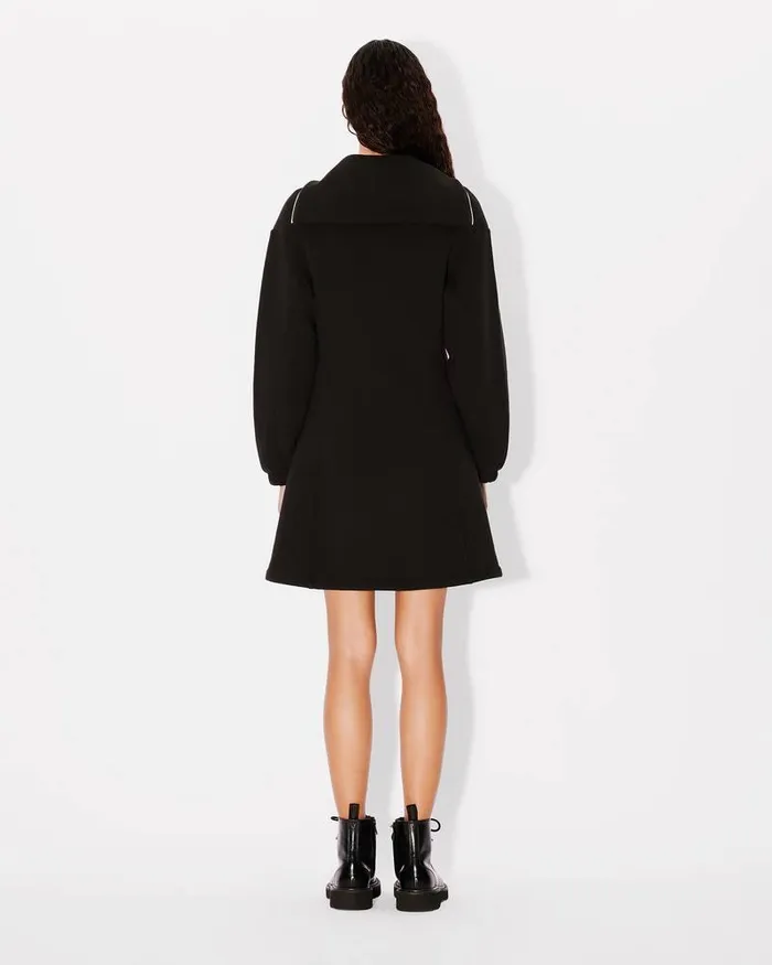 Kenzo Dresses And Skirts Women 039Boke Flower 20039 Embroidered Sweatshirt Dress Black