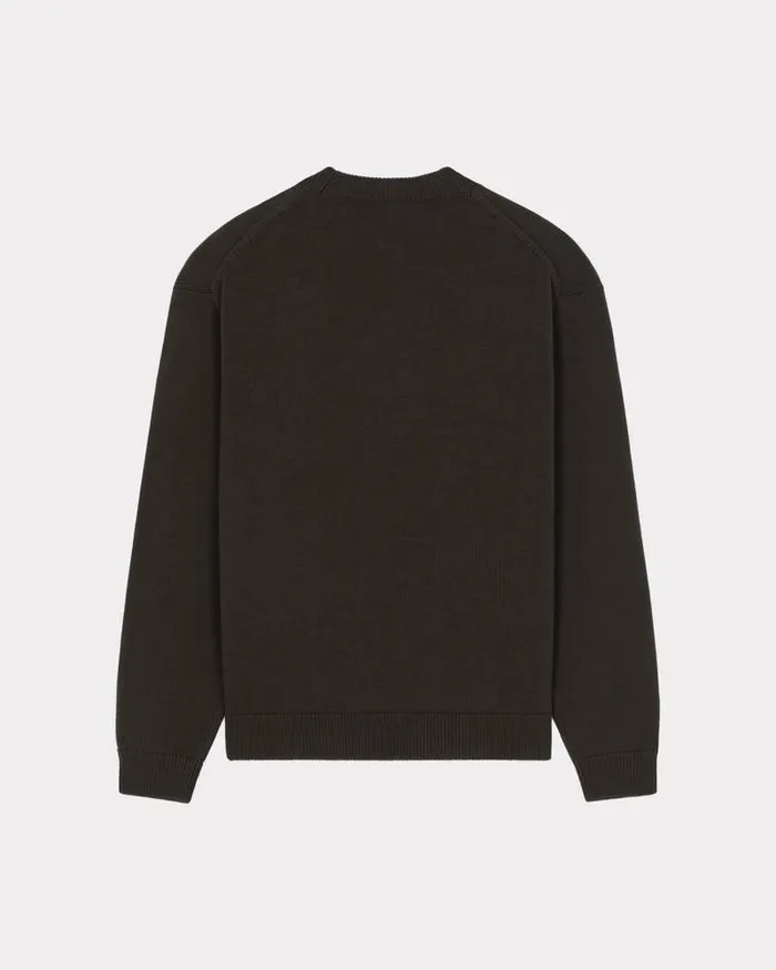 Kenzo Knitwear Men Boke Flower039 Jumper Black