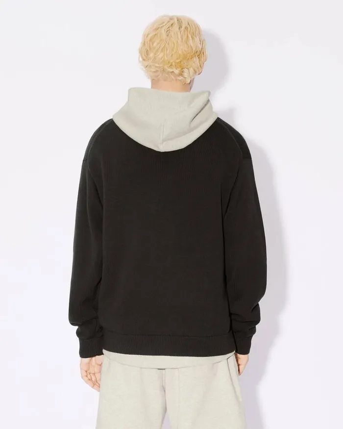 Kenzo Knitwear Men Boke Flower039 Jumper Black