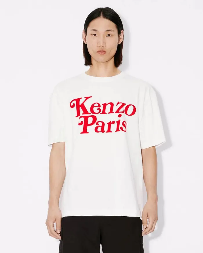 Kenzo TShirts And Polos Men By Verdy039 Oversized Tshirt Off White