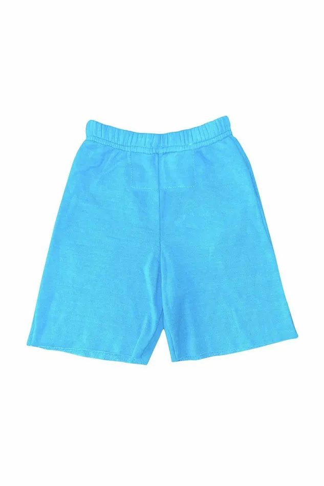 Kids AVIATOR NATION SAN FRANCISCO KIDS SWEATSHORTS 8211 NEON BLUE Aviator Nation Kids AVIATOR NATION SAN FRANCISCO KIDS SWEATSHORTS 8211 NEON BLUE Aviator Nation