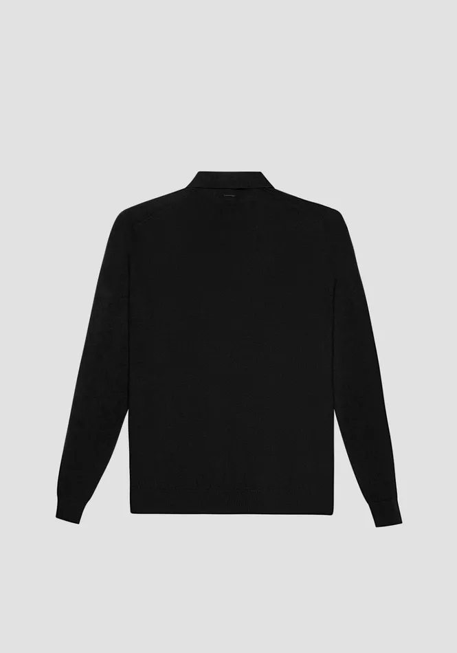 Knitwear Men Antony Morato Regular Fit Cashmere Blend Jumper Black