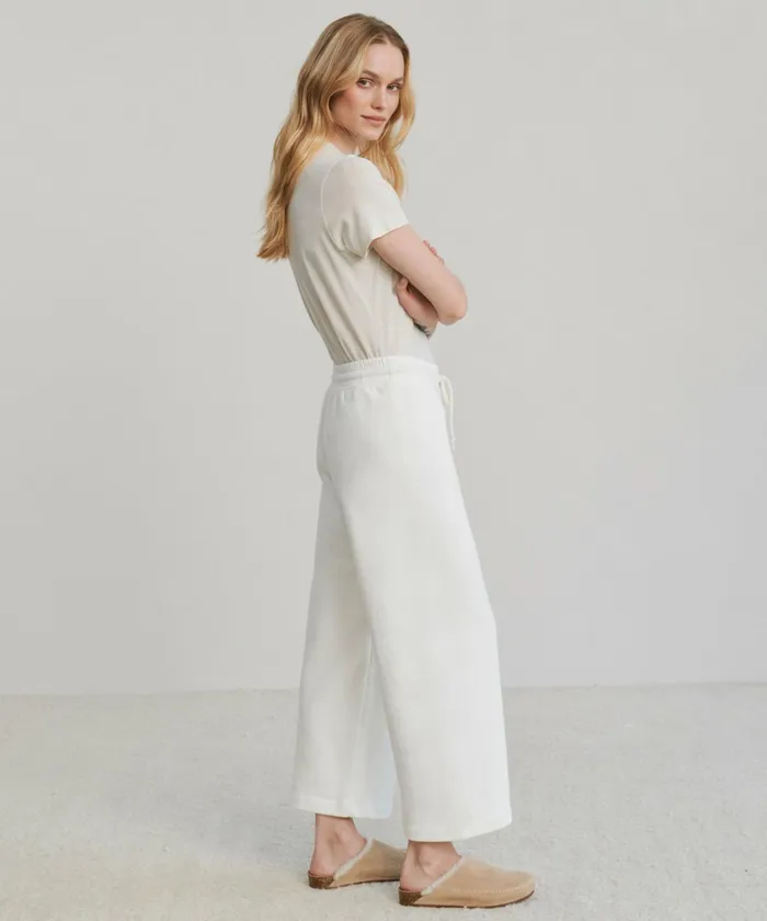 Lounge and Sweatshirts Women Jenni Kayne Marina Sweatpant White