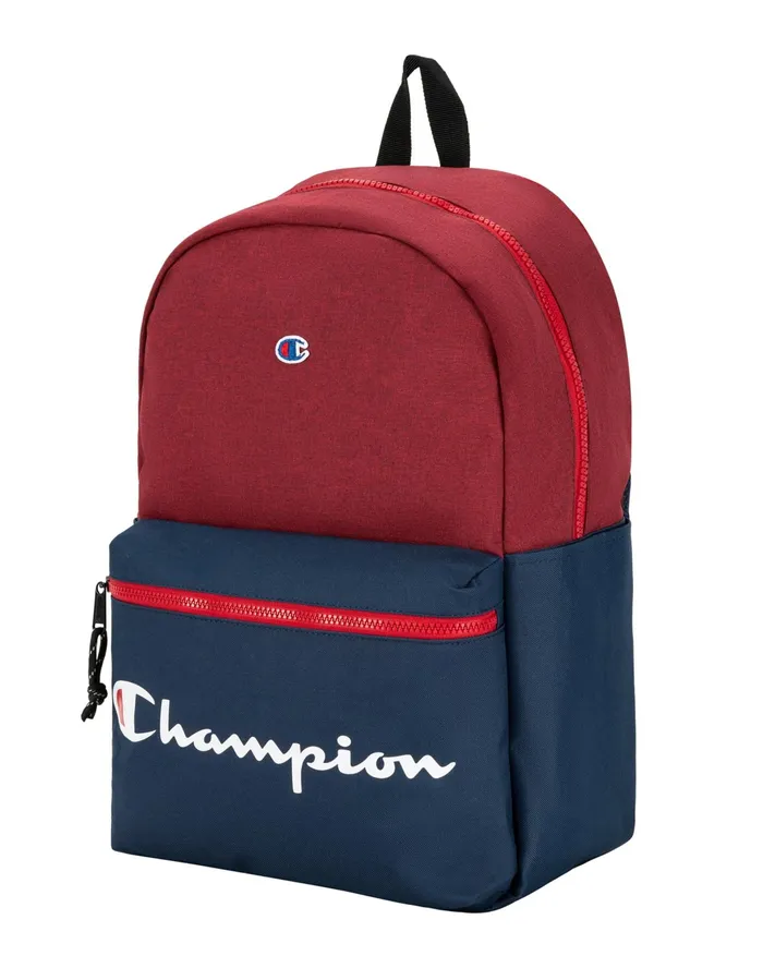 Manuscript Backpack Navyred MenKidsWomen Champion Bags and Backpacks
