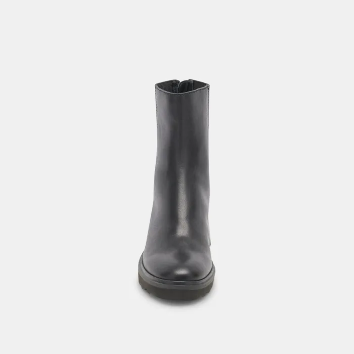Martey H2O Boots Black Leather Women Dolce Vita Boots and Booties