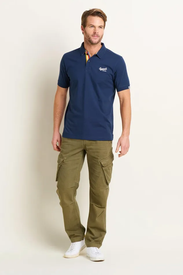 Men Brakeburn Trousers And Shorts Khaki Cargos
