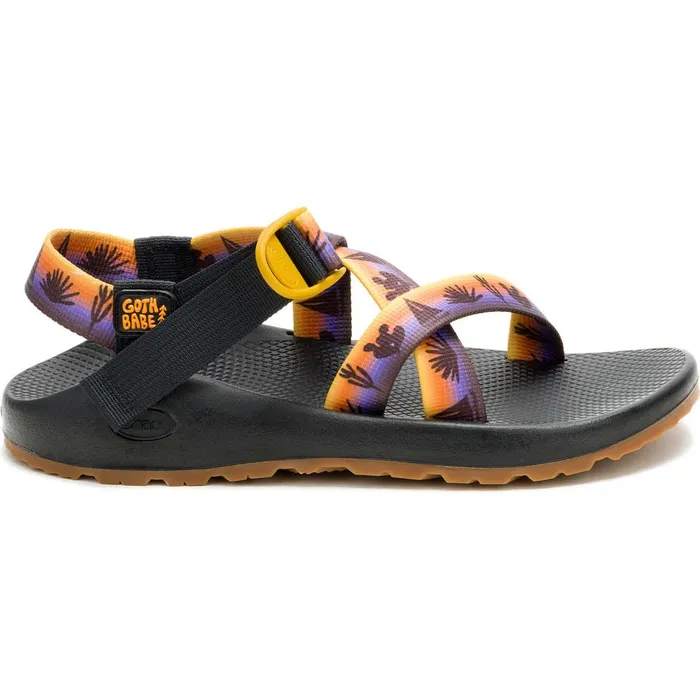 Men Chaco Sandals Goth Babe Z1 Classic Sandal Neon Trees