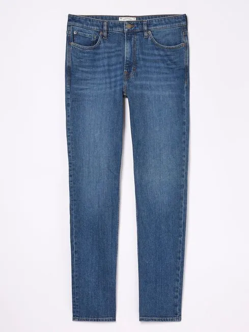 Men Fatface Jeans Blue Slim Fit Jeans
