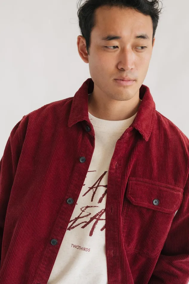 Men Jackets Men 8211 Roxby 8211 Wine TWOTHIRDS Jackets
