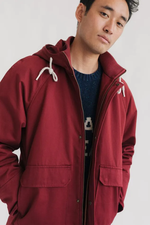 Men Jackets Men 8211 Upernavik 8211 Wine TWOTHIRDS Jackets