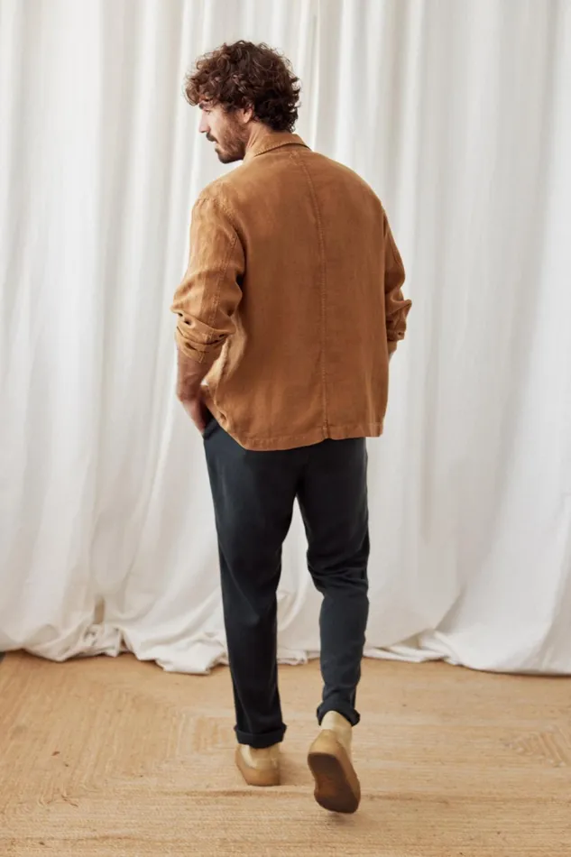 Men Jackets Men 8211 Walpole 8211 Camel Toast TWOTHIRDS Shirts