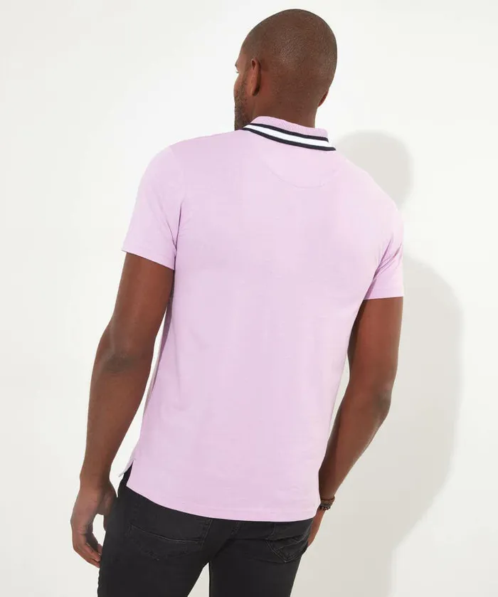 Men Joe Browns In The Bag Polo Shirt Lilac Men Joe Browns In The Bag Polo Shirt Lilac