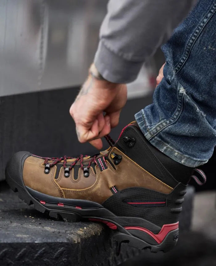 Men KEEN Boots Pittsburgh 6quot Boot Steel Toe Men KEEN Boots Pittsburgh 6quot Boot Steel Toe