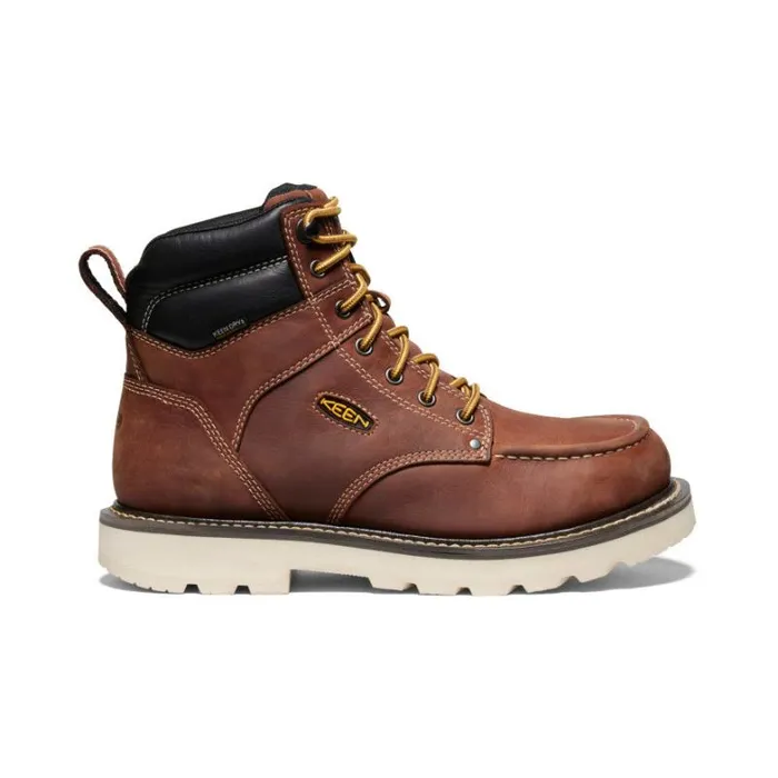 Men KEEN Casual Cincinnati 6quot Waterproof 90 Heel Boot Soft Toe