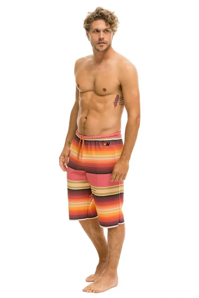 Men MEN039S TULUM SWEATSHORTS 8211 PINK Aviator Nation Shorts Men MEN039S TULUM SWEATSHORTS 8211 PINK Aviator Nation Shorts