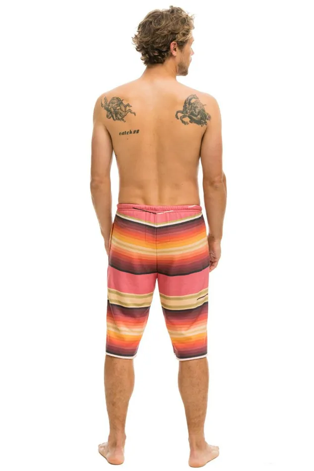 Men MEN039S TULUM SWEATSHORTS 8211 PINK Aviator Nation Shorts Men MEN039S TULUM SWEATSHORTS 8211 PINK Aviator Nation Shorts