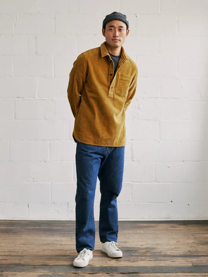 Men Penang 8211 Golden Brown TWOTHIRDS Shirts