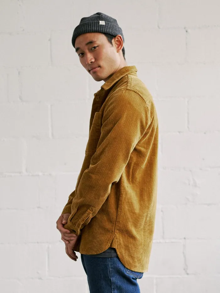 Men Penang 8211 Golden Brown TWOTHIRDS Shirts