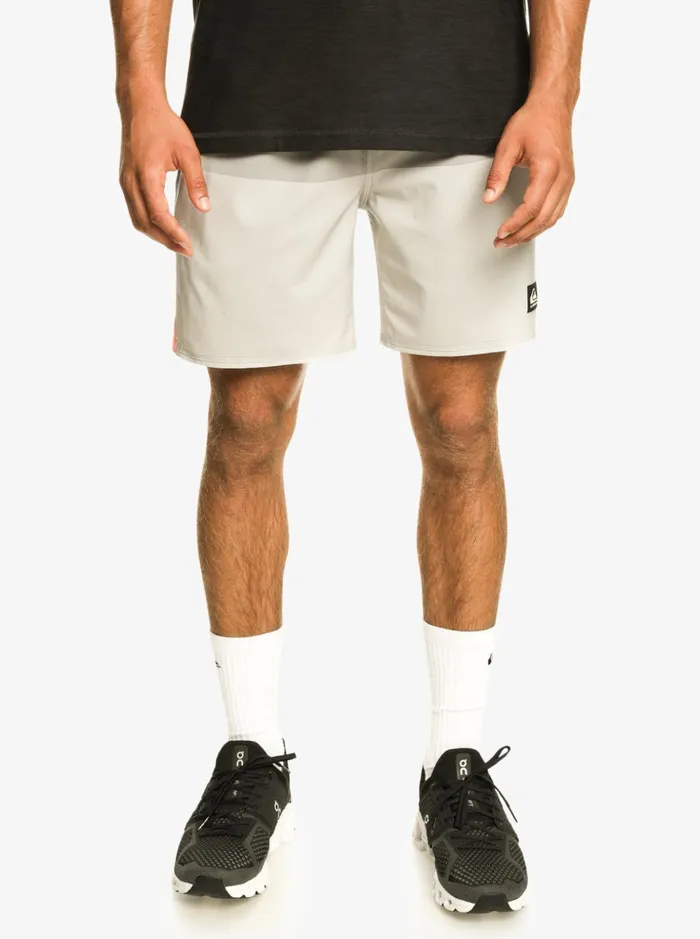 Men Quiksilver Boardshorts Omni Stretch 17034 Training Shorts Grey Violet Men Quiksilver Boardshorts Omni Stretch 17034 Training Shorts Grey Violet