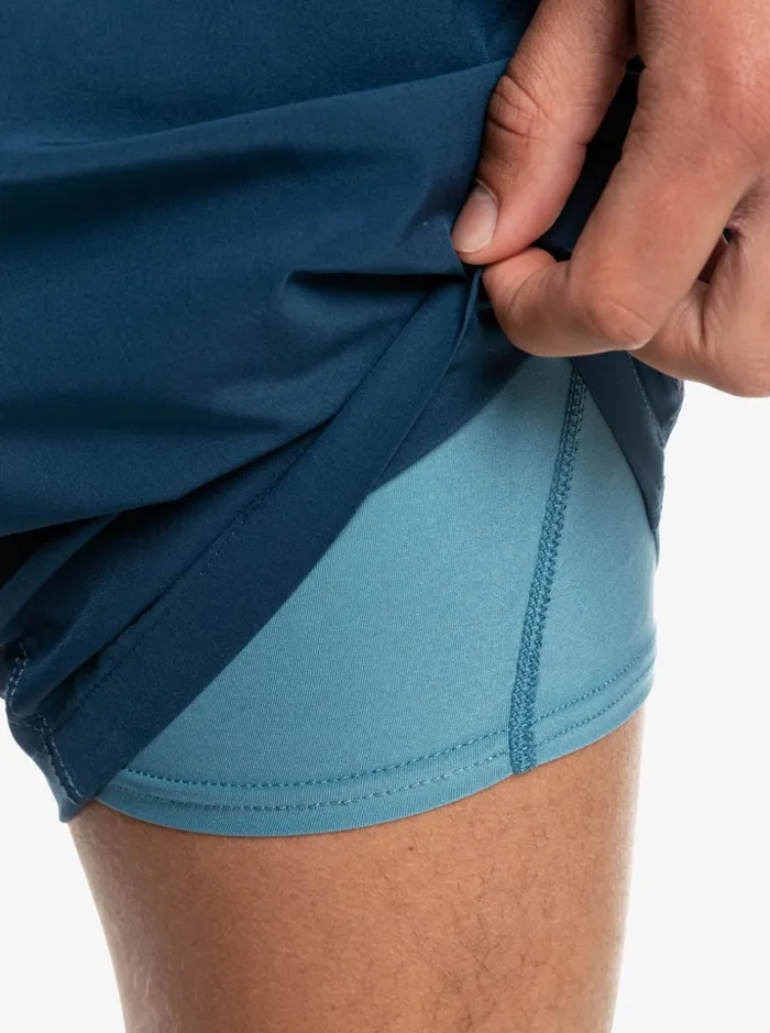 Men Quiksilver Boardshorts Omni Training 17034 Stretch Shorts Provincial Blue Men Quiksilver Boardshorts Omni Training 17034 Stretch Shorts Provincial Blue