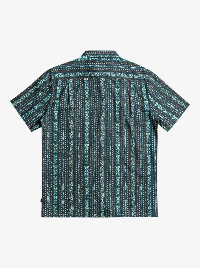 Men Quiksilver Shirts and Polos Tracks Short Sleeve Shirt Midnight Navy Tracks Men Quiksilver Shirts and Polos Tracks Short Sleeve Shirt Midnight Navy Tracks